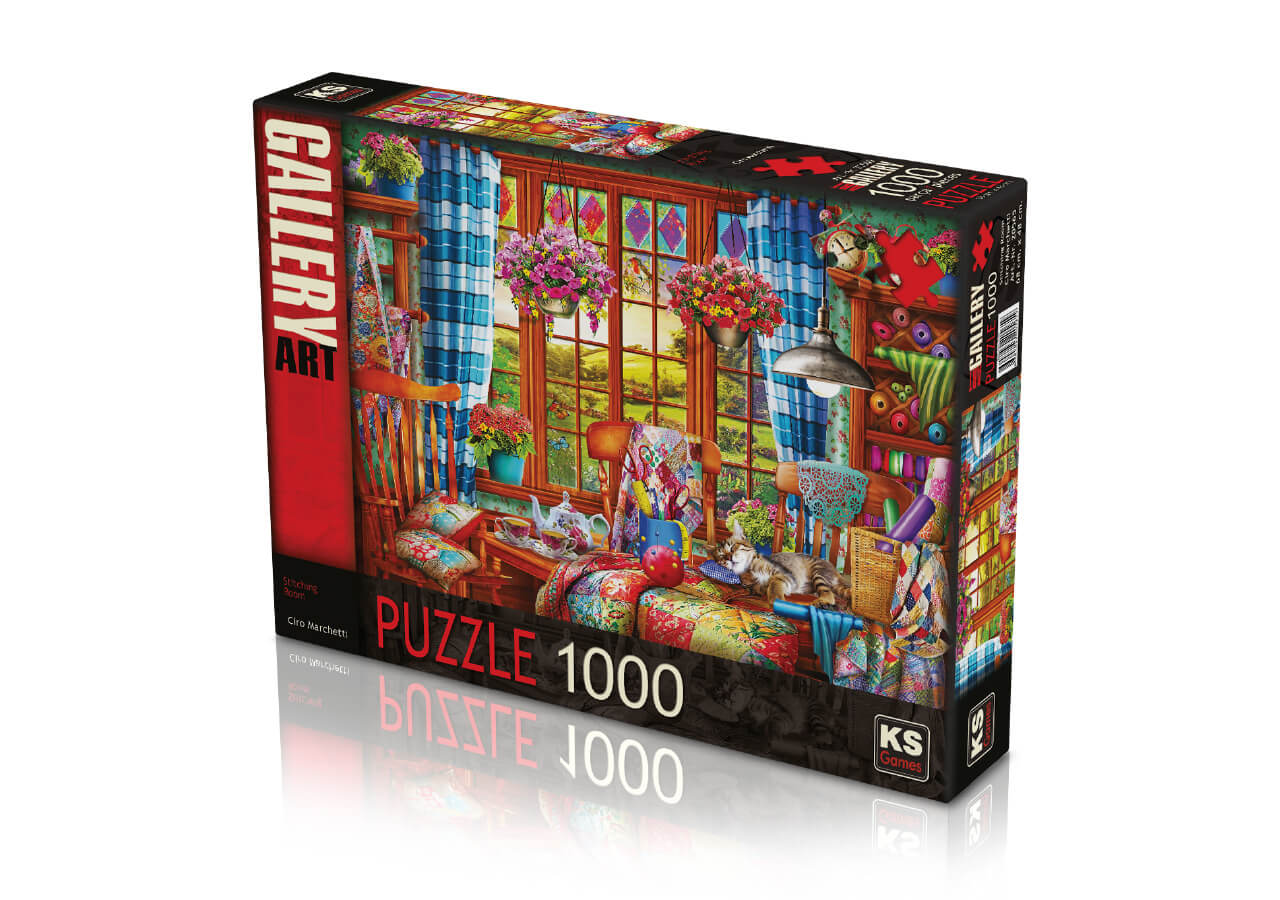 Stitching room puzzel 1000 stukjes KS Games Top Merken Winkel